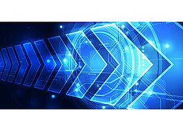 科技矢量banner背景