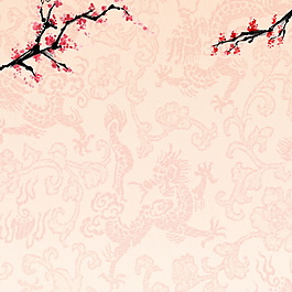 簡(jiǎn)約中國(guó)風(fēng)梅花古典背景設(shè)計(jì)