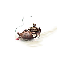 瓷器茶壺元素