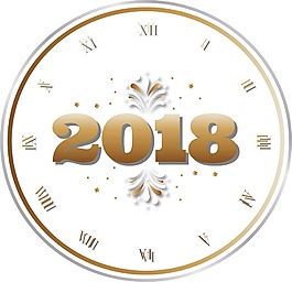 2018鬧鐘倒計(jì)時元素