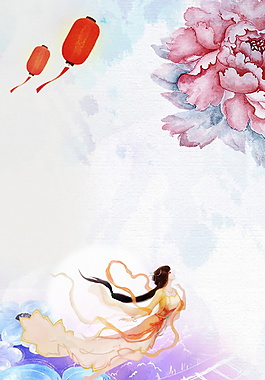 創(chuàng)意古典海報(bào)背景設(shè)計(jì)