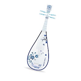 中國(guó)風(fēng)花紋琵琶元素