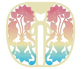 手繪唯美彩色花朵元素