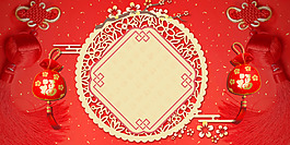 精美2018狗年晚會(huì)展板設(shè)計(jì)