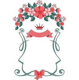 創(chuàng)意鮮花裝飾物png元素