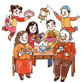 中國風(fēng)喜慶新年元素PNG