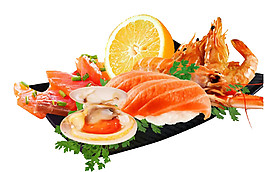 高端日式海鮮料理美食產品實物