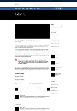 通用國外企業(yè)商城電商模板之訂單詳情界面