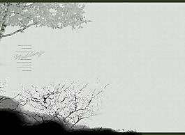中國風(fēng)山水海報(bào)背景設(shè)計(jì)