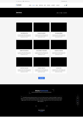 企業(yè)商城電商購(gòu)物網(wǎng)站模板之服務(wù)產(chǎn)品界面