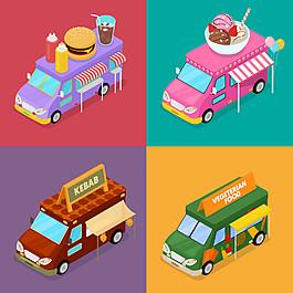 3D彩色汽車圖片