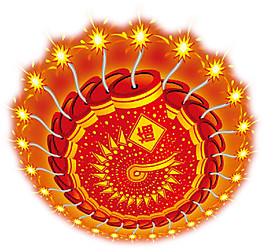 中式创意新年灯笼PNG