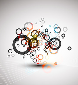 圓環(huán)時尚動感背景