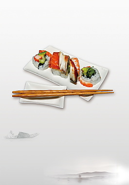 美味日料寿司海报