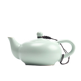 雅致白色茶壺產(chǎn)品實(shí)物