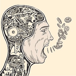 機械工業趣味人物頭像