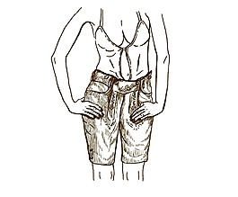 卡通绘画凉爽的女孩png元素