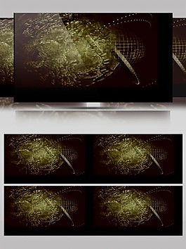 高清復(fù)古開場特效視頻素材