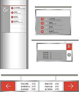 辦公指示牌