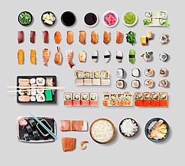 日式料理款式海報psd源文件
