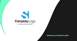 公司logo網(wǎng)頁界面PSD模板
