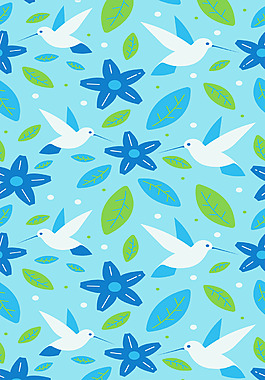 小清新小鳥(niǎo)背景