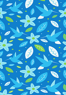 小清新小鳥(niǎo)背景