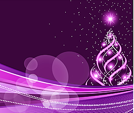 浪漫夢幻矢量背景