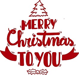 手繪圣誕節元素