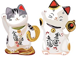 手繪可愛招財(cái)貓?jiān)?/>
                            </a>
                            <div   id=