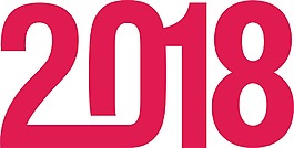 手繪2018新年元素