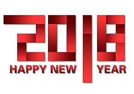 手繪2018新年元素