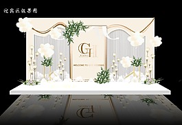 迎賓區(qū)效果圖