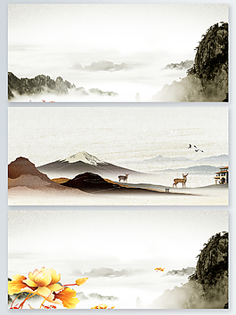 復古古風中國風背景