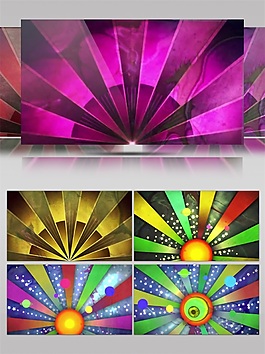 夢幻太陽花高清視頻素材