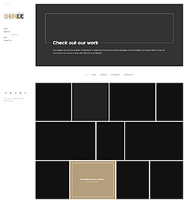 簡潔精美的企業(yè)電子科技商務(wù)網(wǎng)站之工作項目