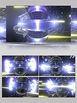 星際宇宙飛船高清視頻素材