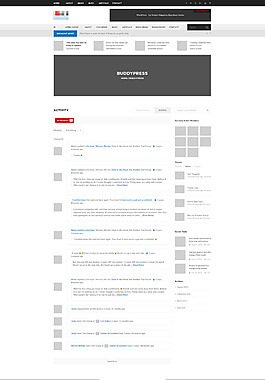 簡潔的企業電子科技網站模板之新聞活動