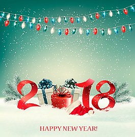 2018年新年元素