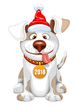 創(chuàng)意2018狗年素材