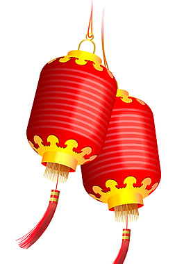 喜慶換了大紅燈籠節日元素