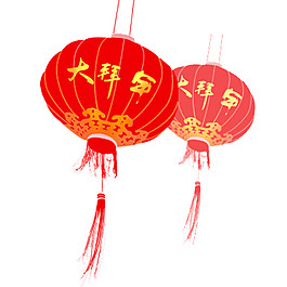 喜慶歡度春節(jié)紅色燈籠節(jié)日元素
