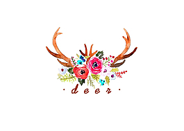 鹿角deerPSD源文件