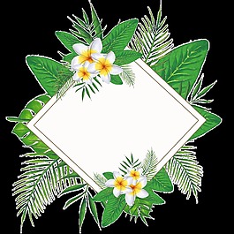 手繪夏日宣傳海報(bào)底紋png透明素材