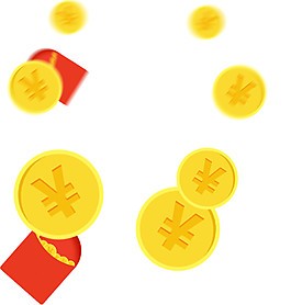 喜慶新年紅包福利元素
