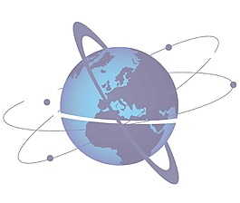 卡通繞地球衛星png元素