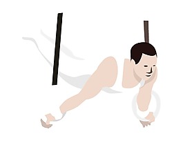 卡通運(yùn)動健將png元素