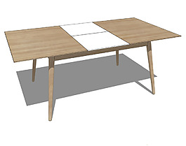 家居客廳su模型綜合效果圖