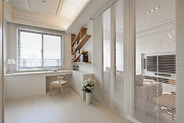 現(xiàn)代書房吊頂設(shè)計效果圖