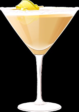 夏季清新飲品檸檬汁透明飲料素材